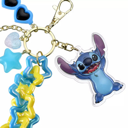 Stitch Key Holder Key Chain Jingling Sunglasses Key Chain - Disney Store Japan