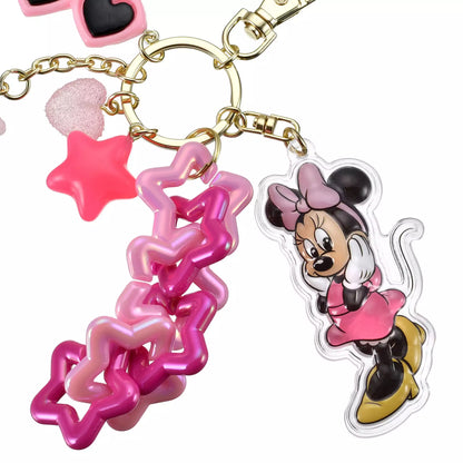 Minnie Mouse Keychain Jingling Sunglasses Key Chain - Disney Store Japan