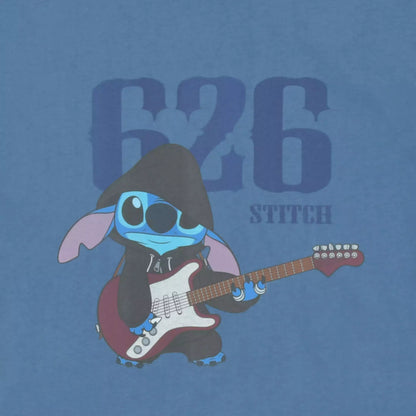 Stitch short sleeve T-shirt Blue T-SHIRT FES - Disney Store Japan