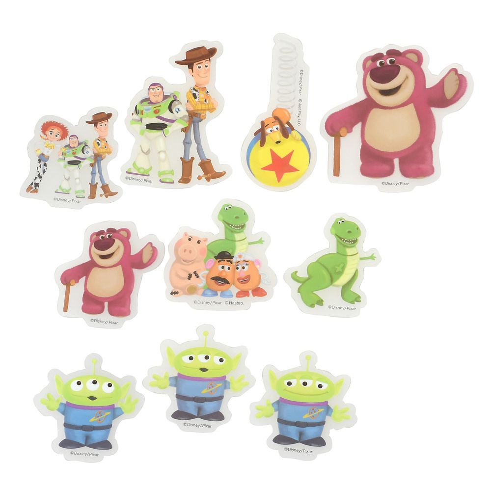 Disney Toy Story Clear Die-Cut Reusable Sticker Collection