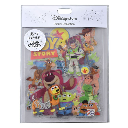 Disney Toy Story Clear Die-Cut Reusable Sticker Collection