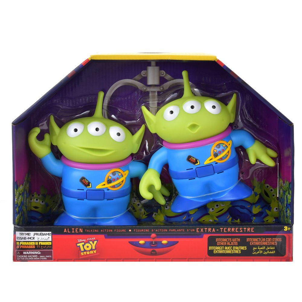 Disney Pixar Toy Story Little Green Men Alien Talking Action Figure Set
