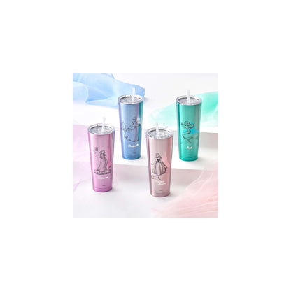 Rapunzel Stainless Steel Tumbler with Straw Princess Dream 750ml
