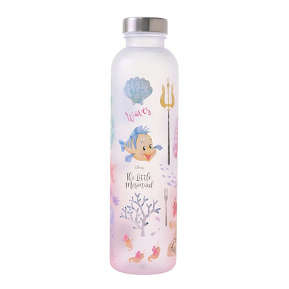 Disney Flounder & Sebastian Water Bottle 1L suisai icon Drinkware