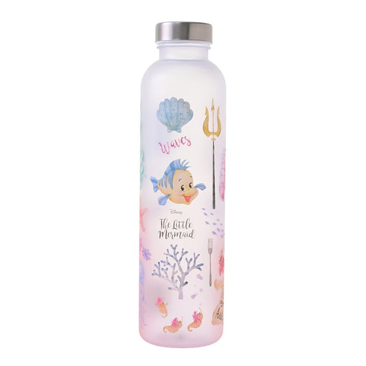 Disney Flounder & Sebastian Water Bottle 1L suisai icon Drinkware