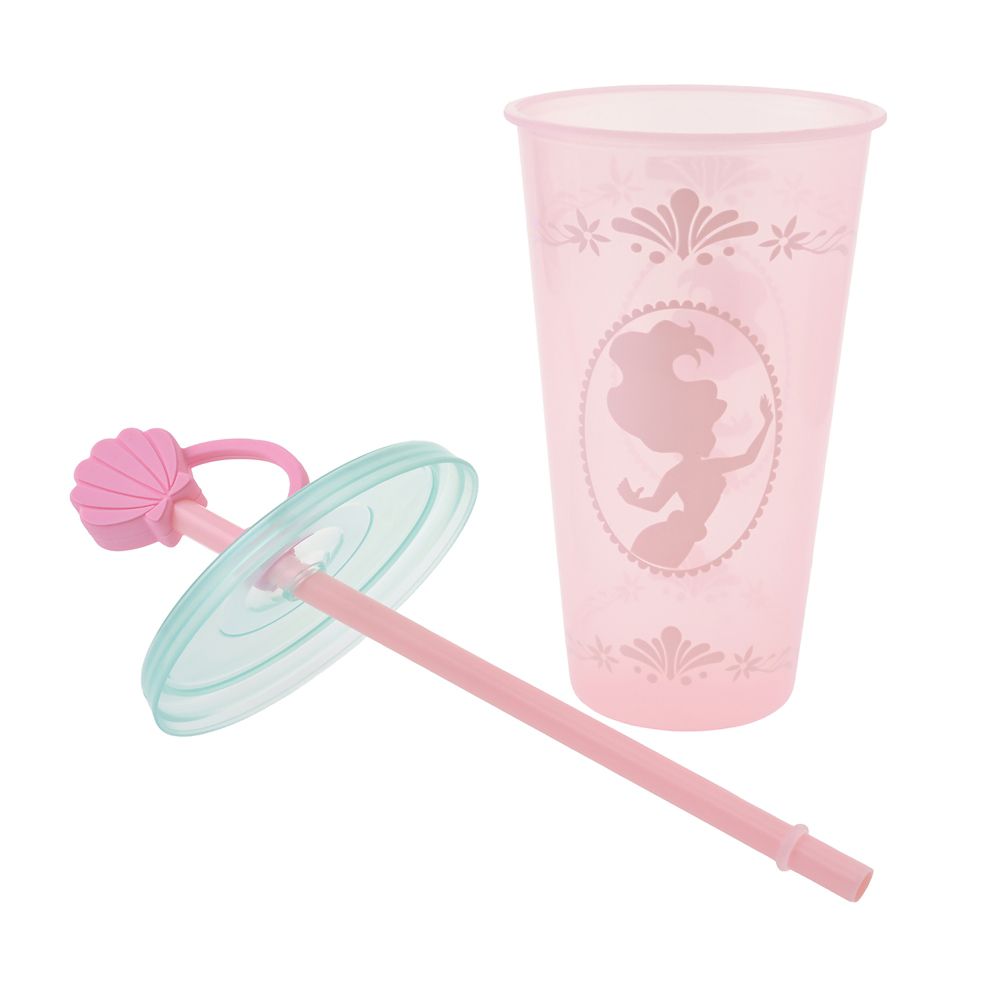 Disney Ariel Color-Changing Tumbler with Straw Cap 785ml