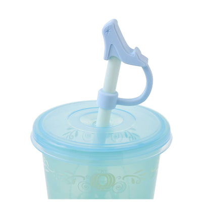 Cinderella Color Changing Tumbler with Straw Cap Princess Silhouette