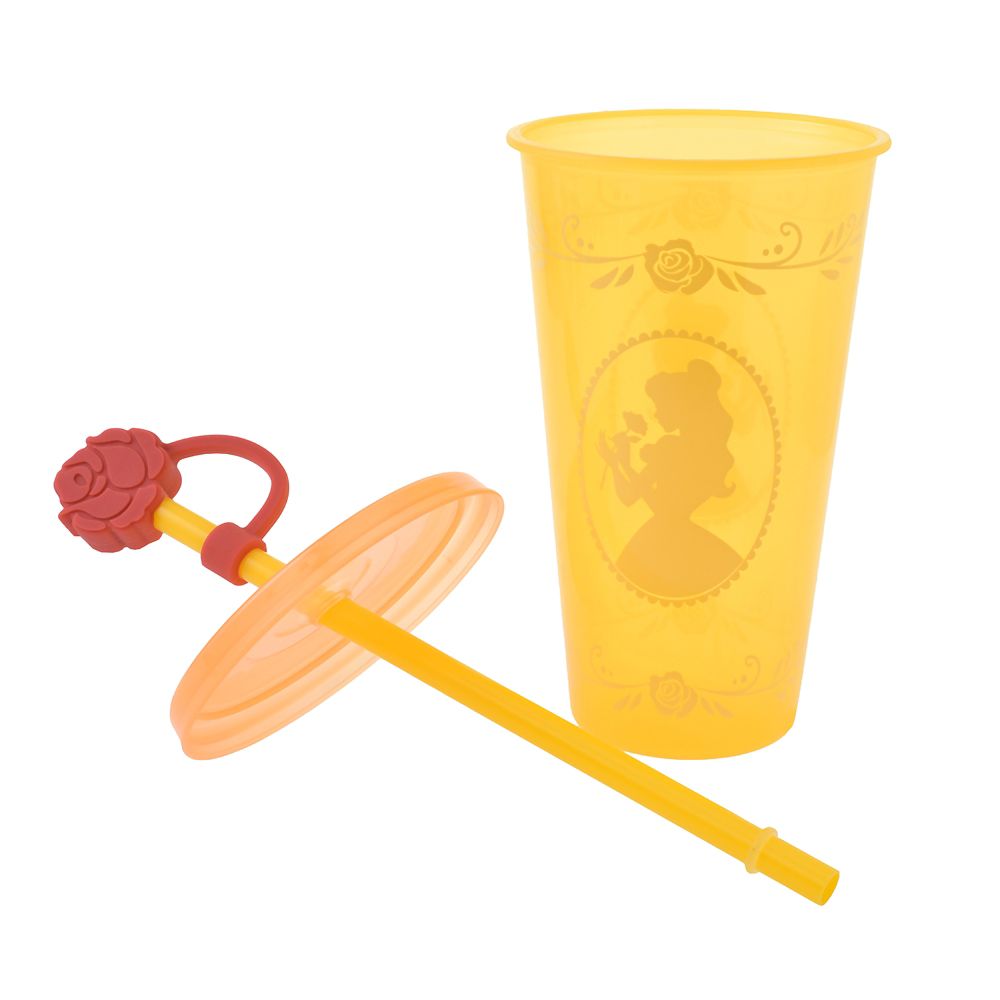 Disney Belle Color-Changing Tumbler with Straw Cap 785ml
