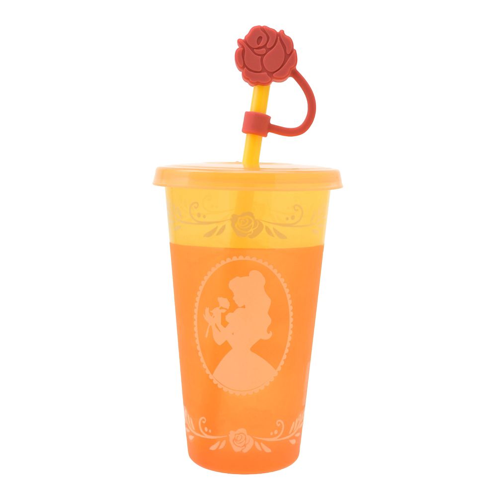 Disney Belle Color-Changing Tumbler with Straw Cap 785ml