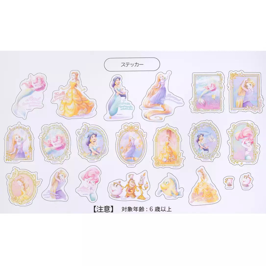 Disney Character Clear Repositionable Sunlight Sticker Collection