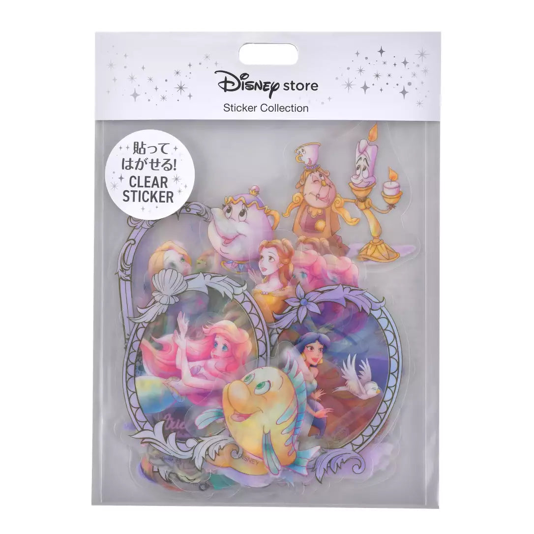 Disney Character Clear Repositionable Sunlight Sticker Collection