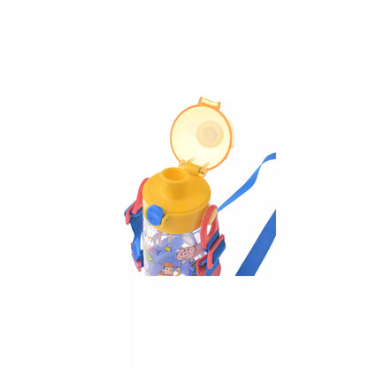 Toy Story Kids' Water Bottle Clear with Strap Doodle Design