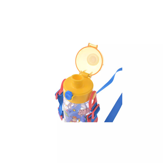 Toy Story Kids' Water Bottle Clear with Strap Doodle Design