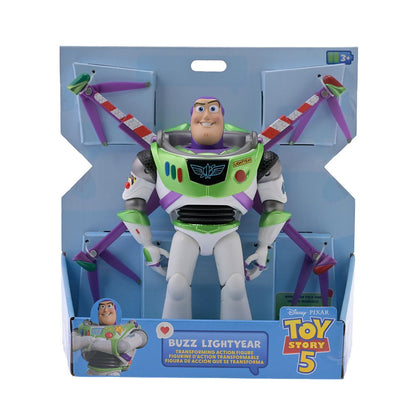 High-Tech Buzz Lightyear Transforming Action Figure Toy Story 5
