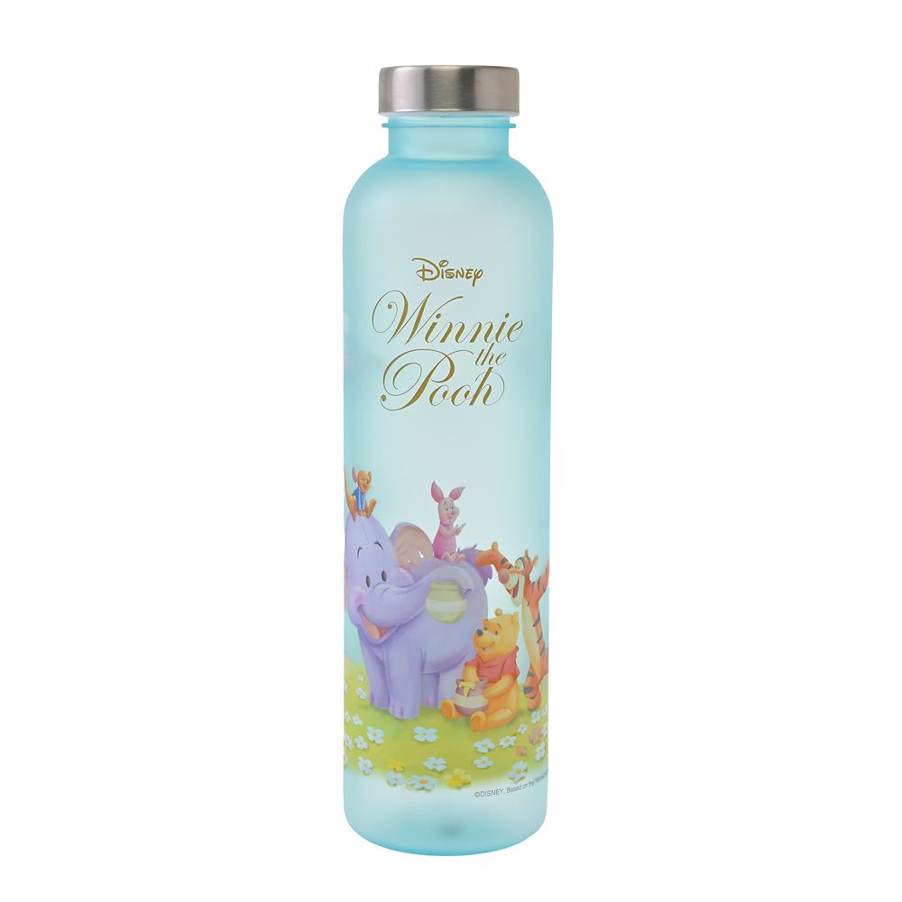 Disney Winnie Pooh Friends Frosted Water Bottle 34 fl oz