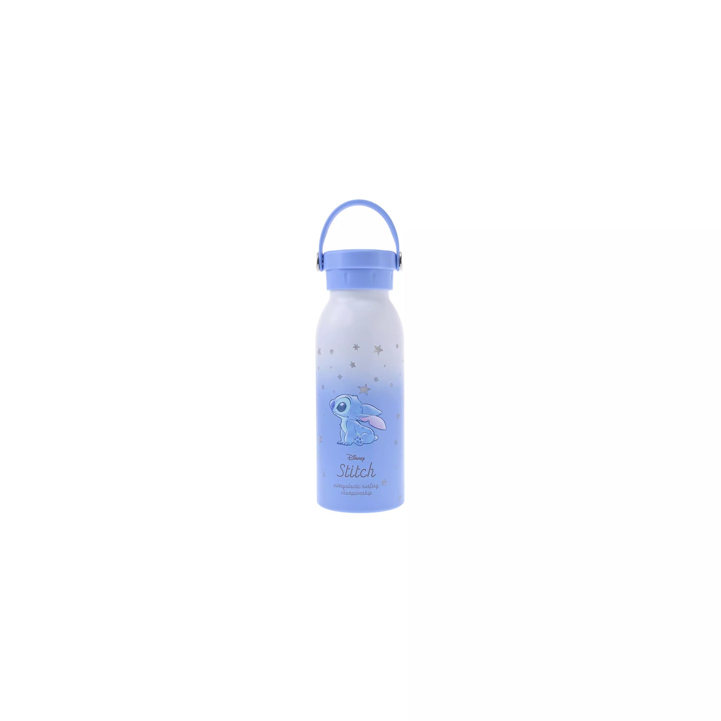 Stitch Stainless Steel Water Bottle with Handle Blue