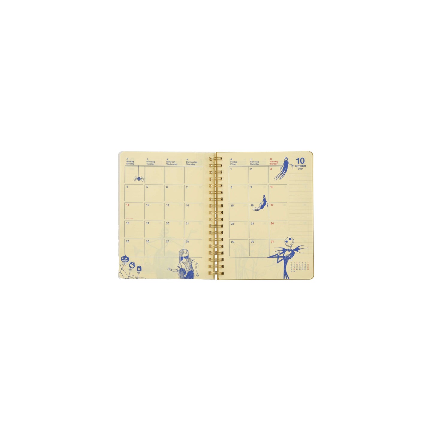 Disney Delfonics The Nightmare Before Christmas Rollbahn Diary L 4550586328525