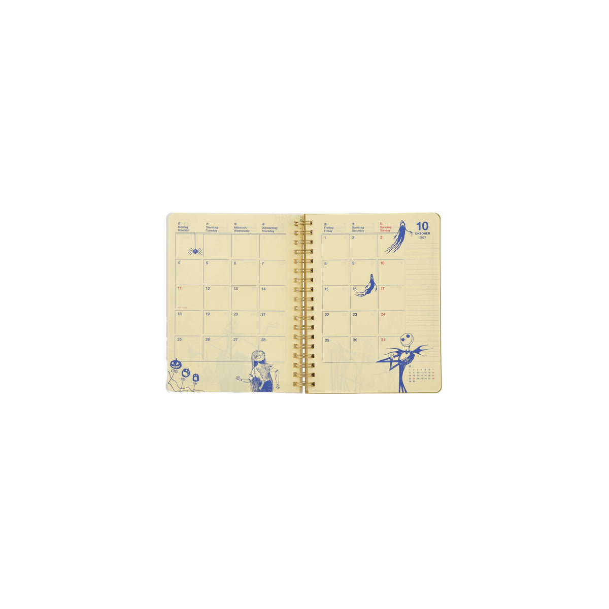 Disney Delfonics The Nightmare Before Christmas Rollbahn Diary L 4550586328525