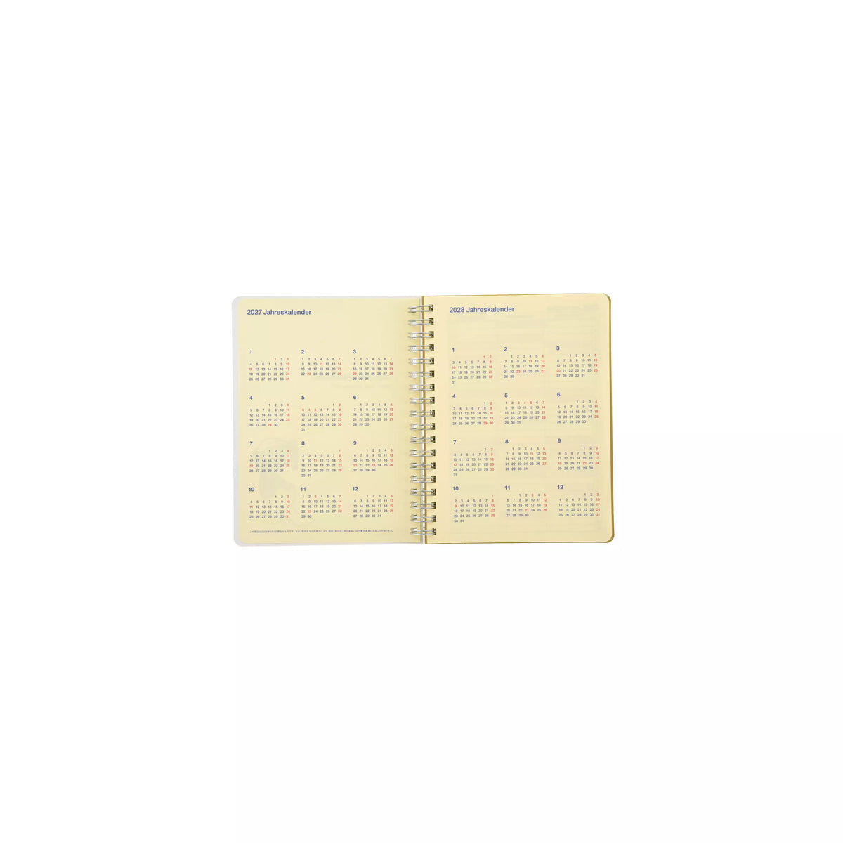 Disney Donald & Friends Rollbahn Diary L Planner 2027 4550586328549