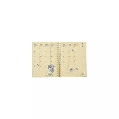Disney Donald & Friends Rollbahn Diary L Planner 2027 4550586328549