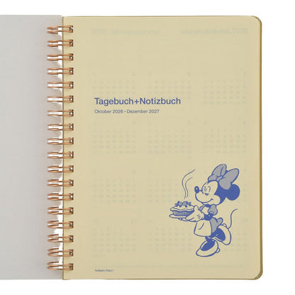 Disney Minnie & Friends Rollbahn Diary L Organizer 2027 4550586328556