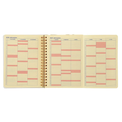 Disney Minnie & Friends Rollbahn Diary L Organizer 2027 4550586328556