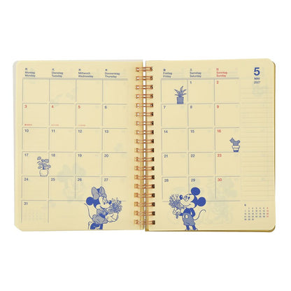 Disney Minnie & Friends Rollbahn Diary L Organizer 2027 4550586328556