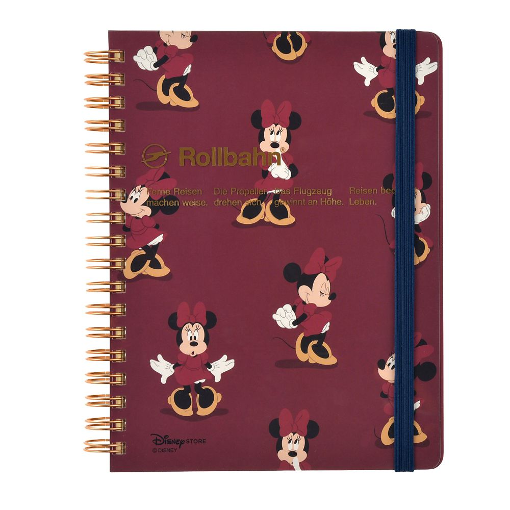 Disney Minnie & Friends Rollbahn Diary L Organizer 2027 4550586328556