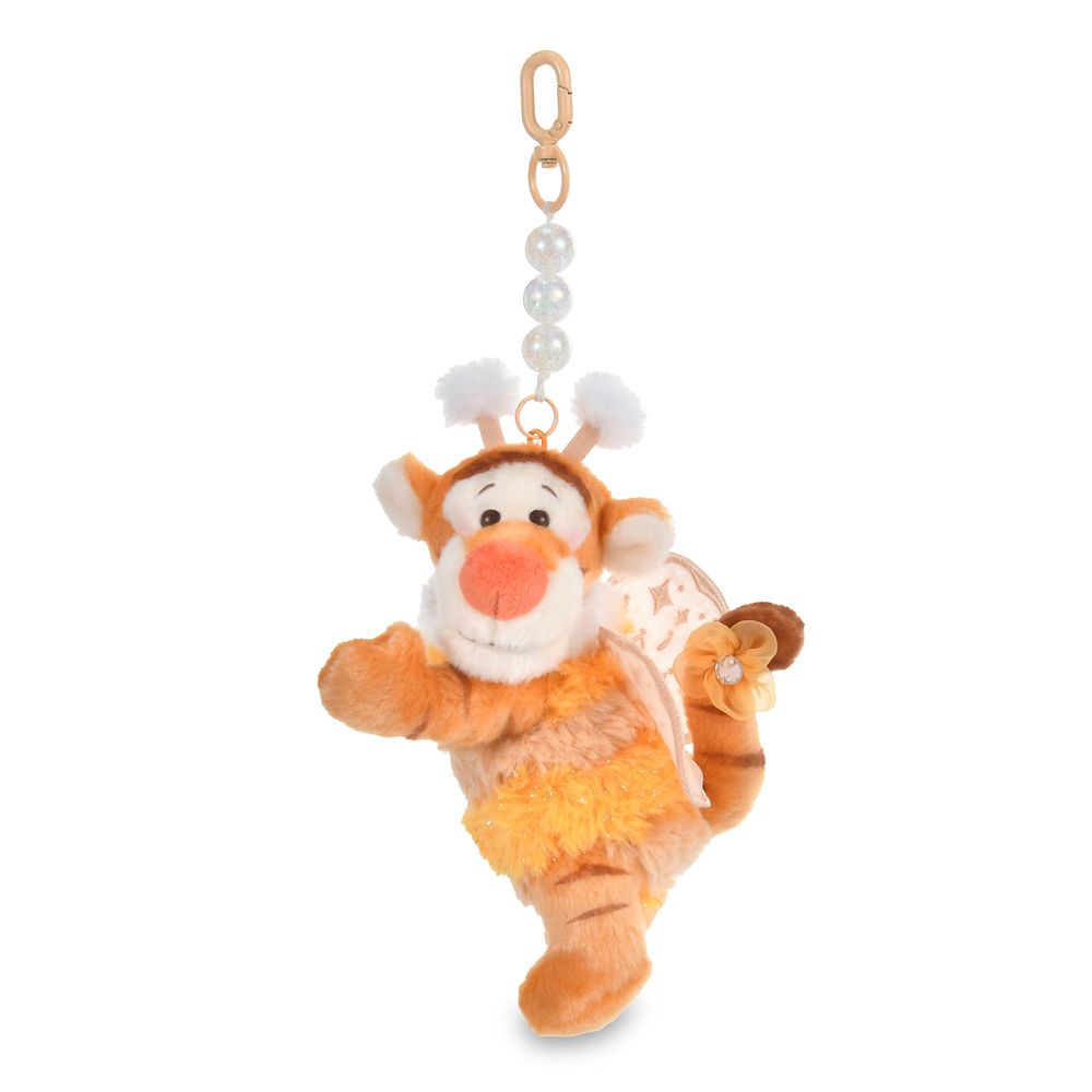 Tigger FAIRY POOH Plush Keychain Disney Store Collectible Toy