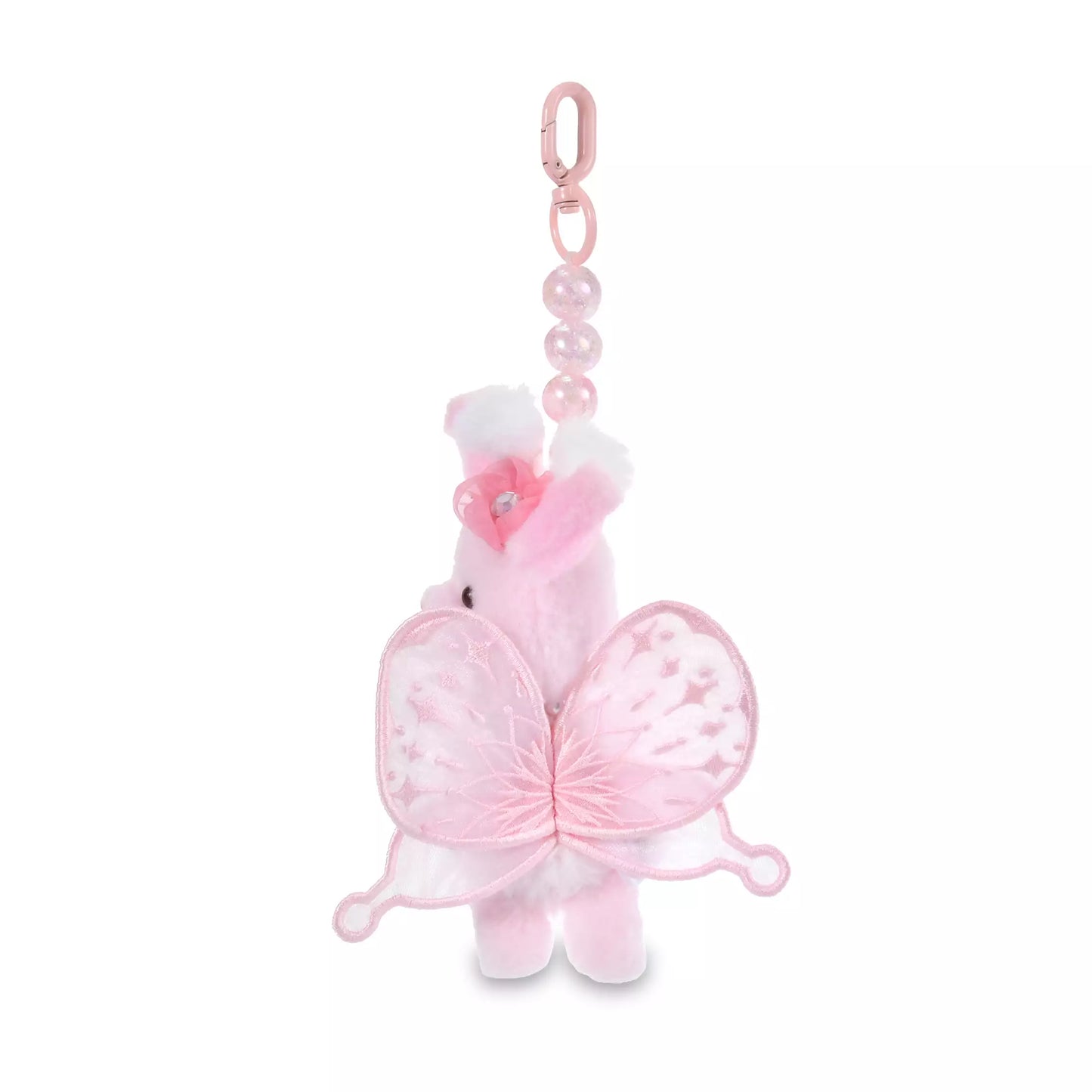 Piglet Plush Key Holder Keychain FAIRY POOH Butterfly Fairy Design