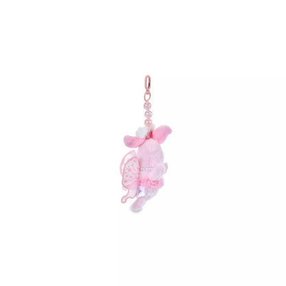 Piglet Plush Key Holder Keychain FAIRY POOH Butterfly Fairy Design
