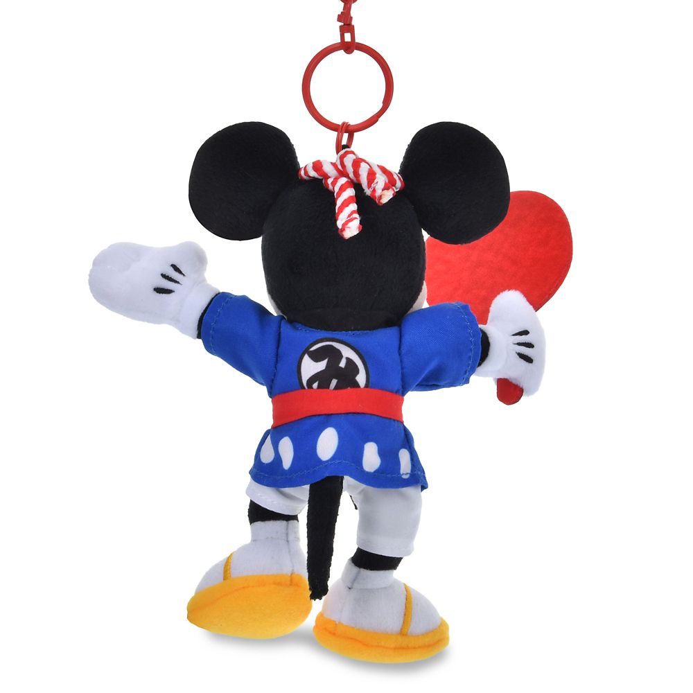 Disney Mickey Mouse Plush Keychain Matsuri Style 11-inch