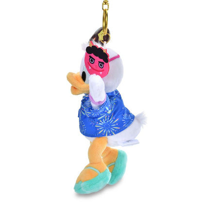 Disney Donald Duck Plush Keychain Matsuri Style