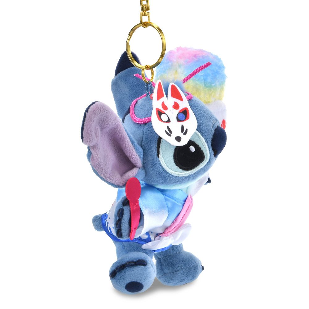 Disney Stitch Plush Keychain Matsuri Style Festival Character Accessory