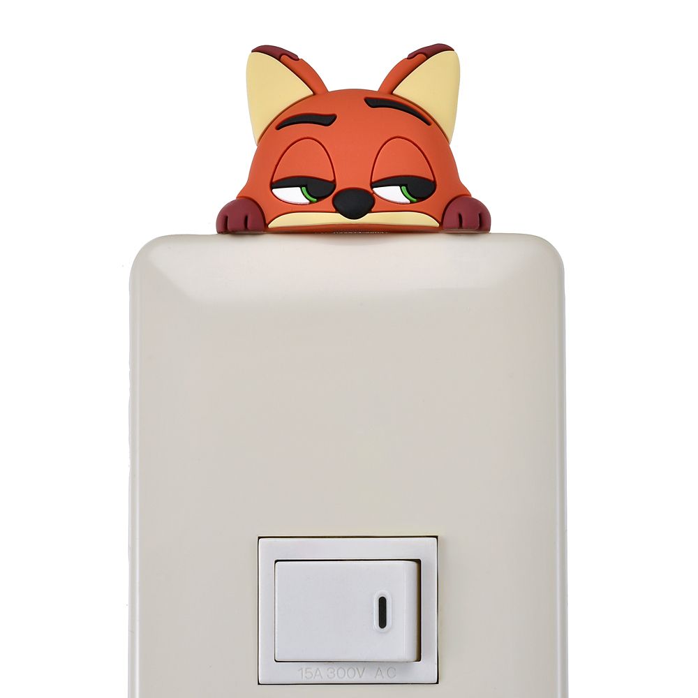 Disney Nick Wilde Light Switch Sticker 4550586335837