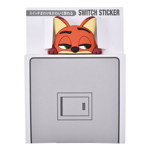 Disney Nick Wilde Light Switch Sticker 4550586335837