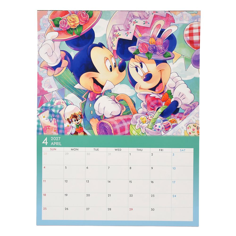Disney Mickey & Friends Calendar & Organizer 2027 Wall Calendar 4550586337879