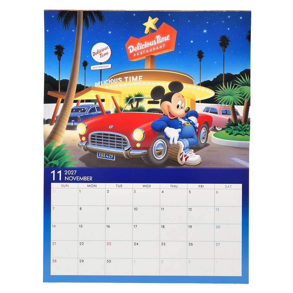 Disney Mickey & Friends Calendar & Organizer 2027 Wall Calendar 4550586337879