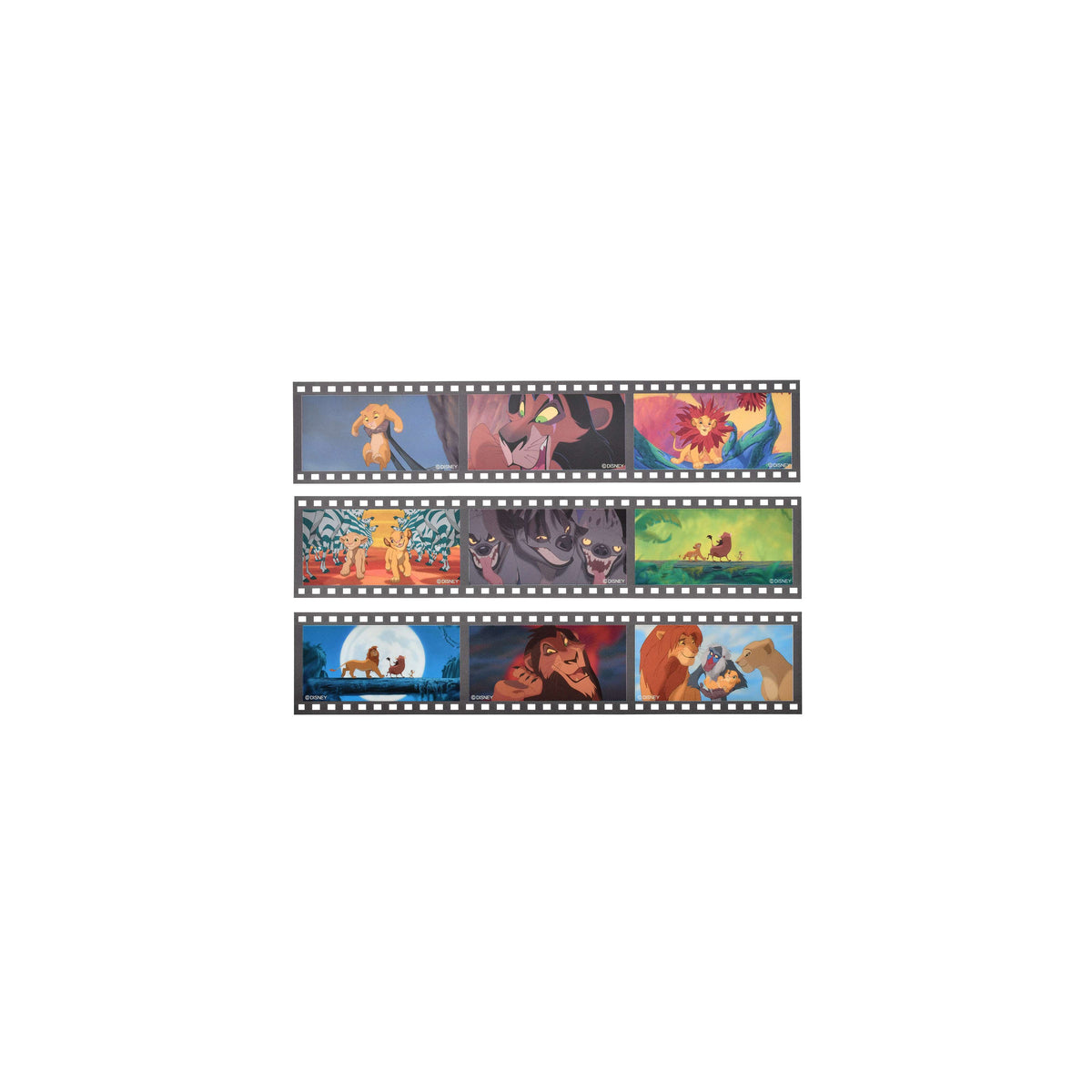 Disney Lion King Final Frame Sticker Collection 4550586338173