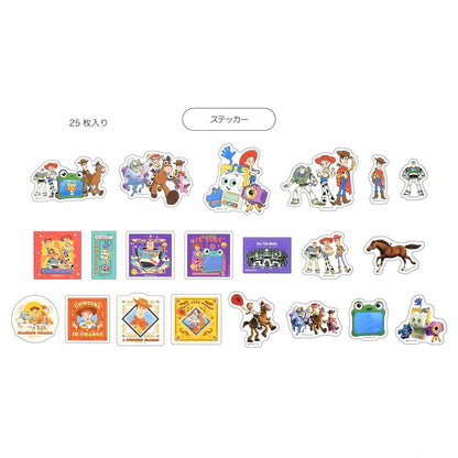 Disney Toy Story 5 Clear Removable Sticker Collection