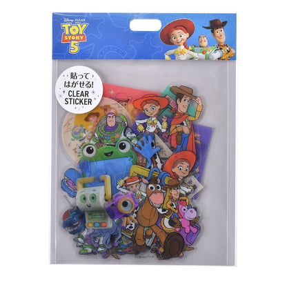 Disney Toy Story 5 Clear Removable Sticker Collection