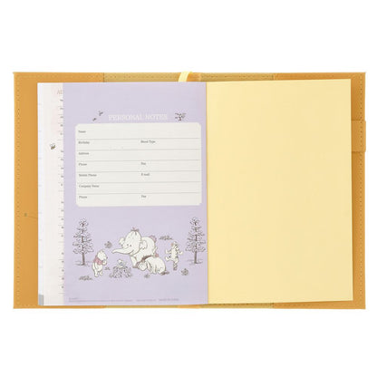 Disney Pooh & Friends Embossed B6 Planner & Organizer 2027 4550586355675