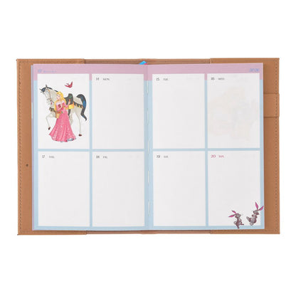 Disney Sleeping Beauty Storybook Embossed B6 Planner 4550586355699