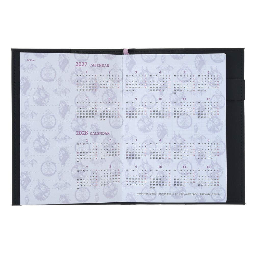 Disney Villains Embossed Planner & Organizer 2027 4550586355712