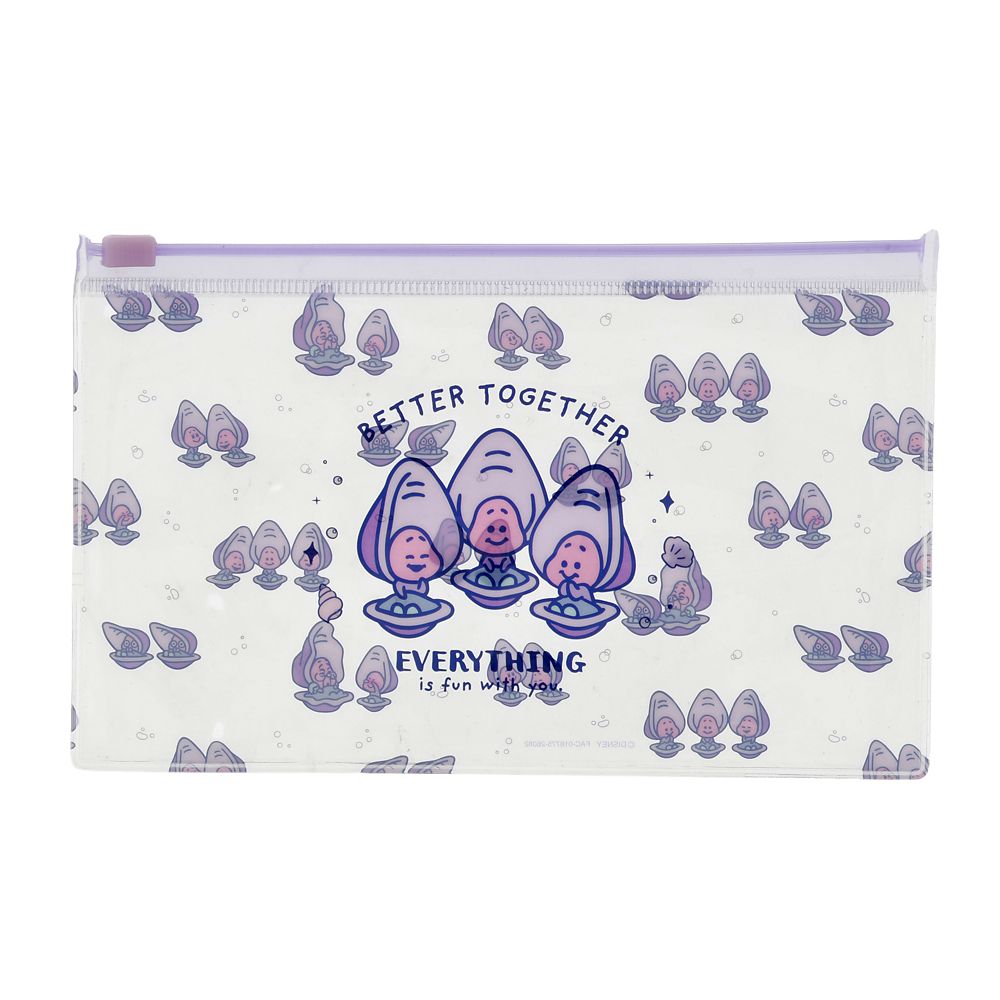 Disney Young Oysters & Grandma Oyster Memo & Sticker Set 4550586355729