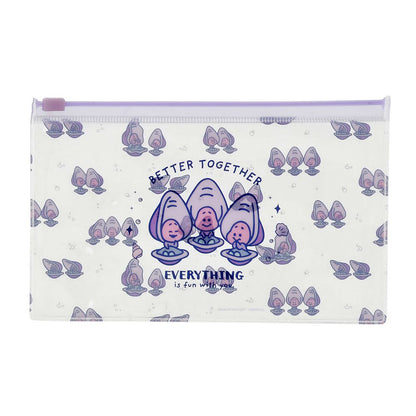 Disney Young Oysters & Grandma Oyster Memo & Sticker Set 4550586355729