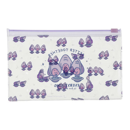Disney Young Oysters & Grandma Oyster Memo & Sticker Set 4550586355729