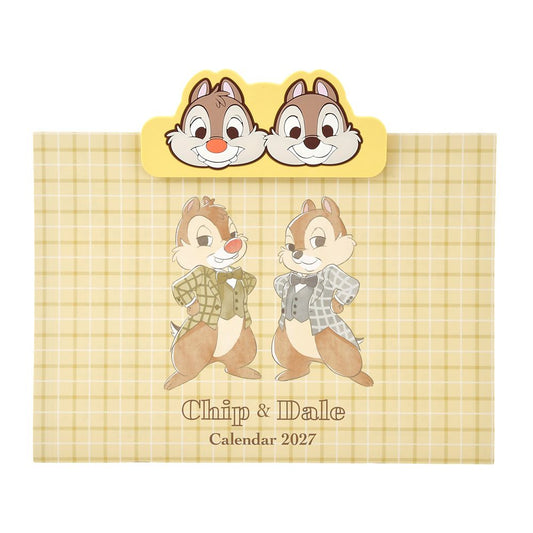 Disney Chip 'n Dale Wall Calendar with Clip 4550586357983