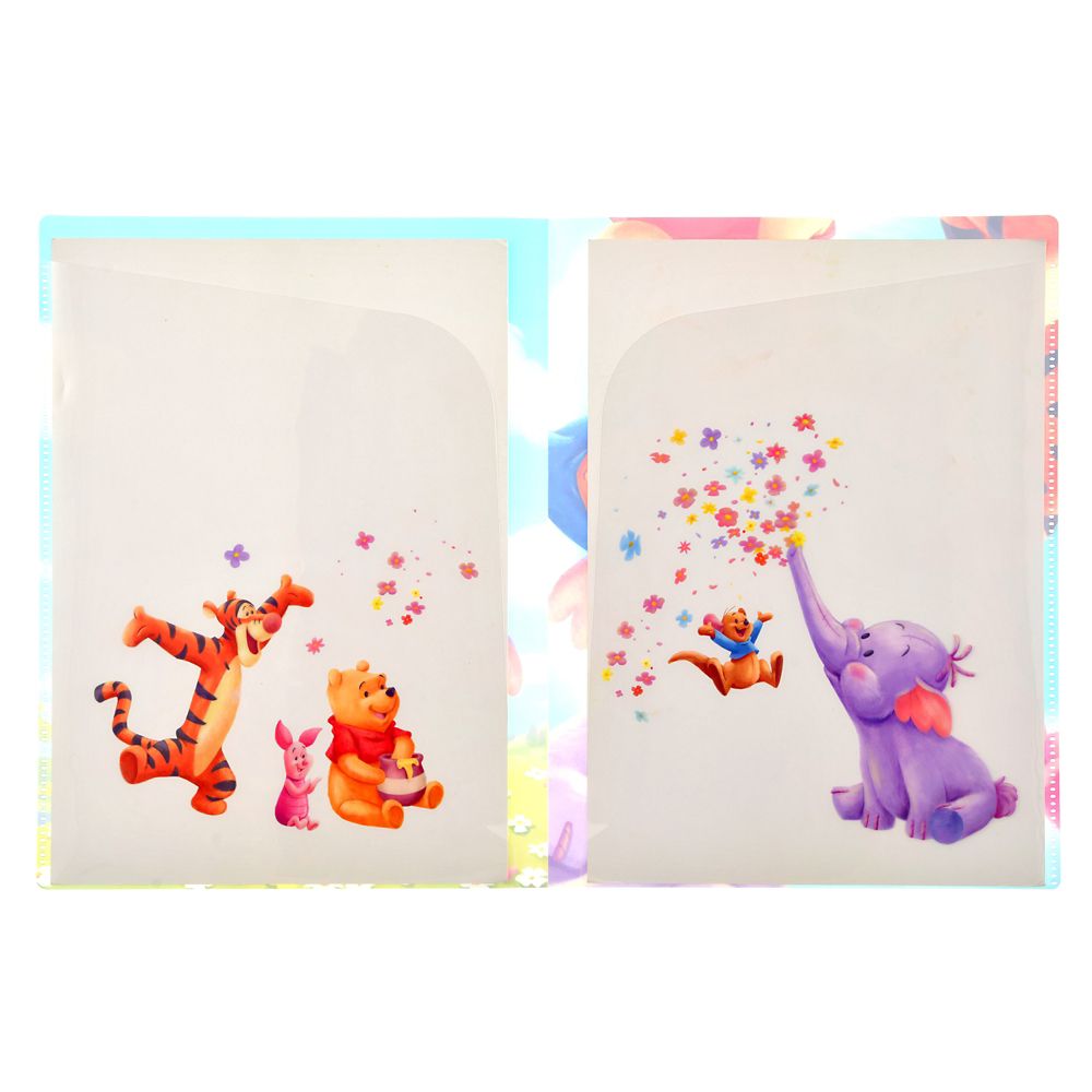 Disney Roo & Lumpy 2-Pocket Clear File Folder 4550586358034