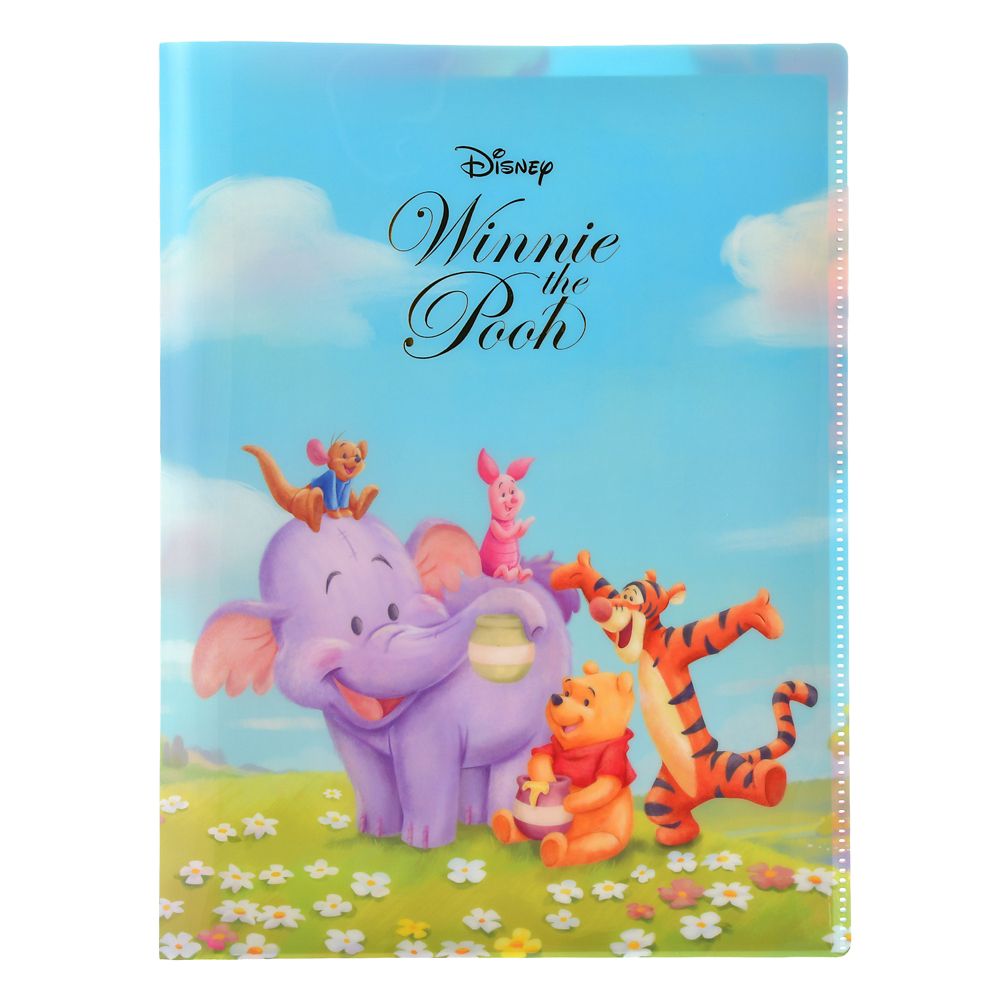 Disney Roo & Lumpy 2-Pocket Clear File Folder 4550586358034